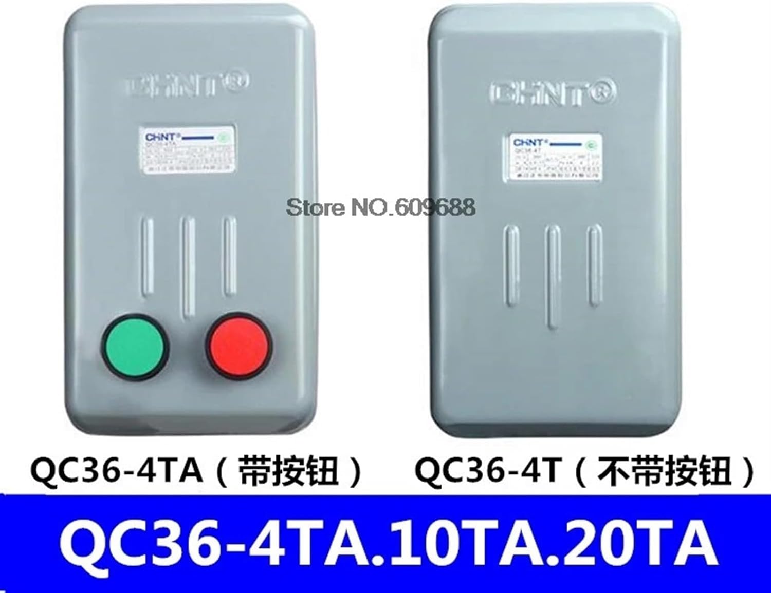 Electromagnetism Starter Magnetic Force QC36-4TA Motor Phase Protect Switch QC36-4T(QC36-4TA)