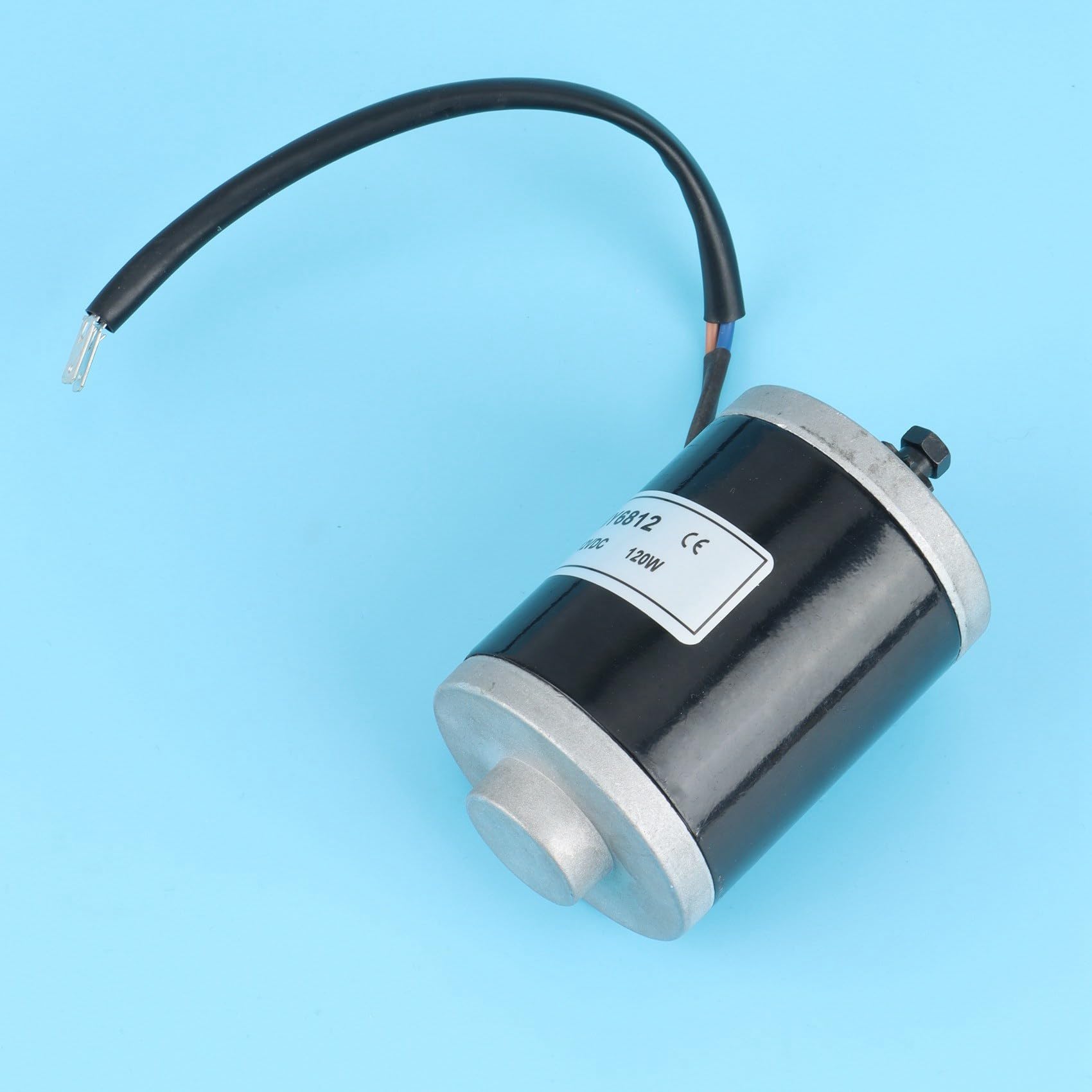 Motore A Spazzole 12V 120W Per Scooter E Bici Elettriche - Con Puleggia, Alta Velocità E Design Compatto