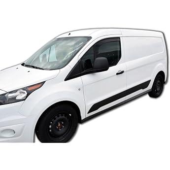 J&amp;J AUTOMOTIVE HEKO Wind Deflectors for Ford Transit Conect 2 2014-2022, 2 | 2 HEKO Wind Deflectors for Ford Transit Conect 2