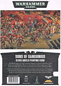 Paperback Sons of Sanguinius Blood Angels Painting Guide Book