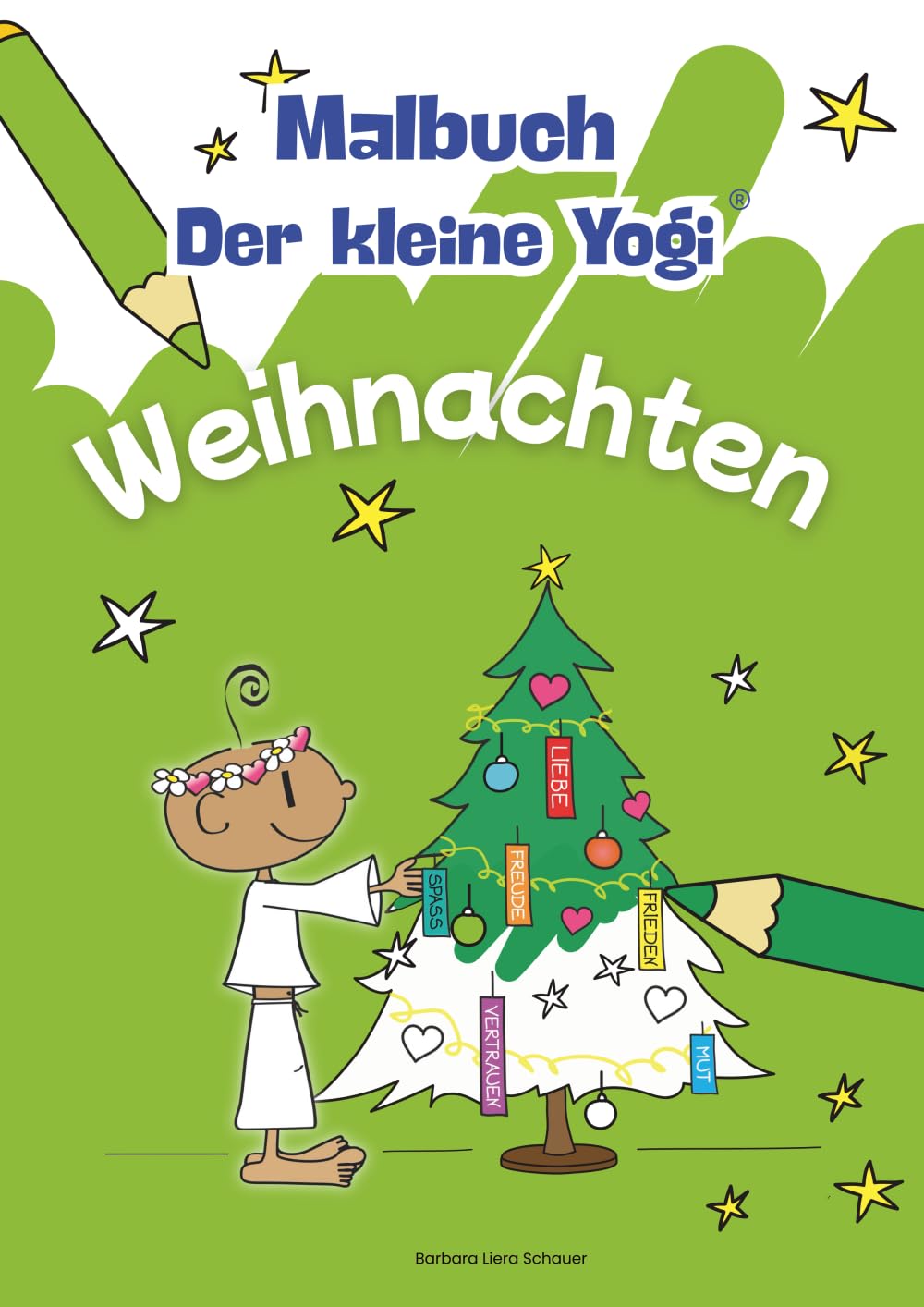 Malbuch – Der kleine Yogi: Weihnachten (Der kleine Yogi – Malbücher)