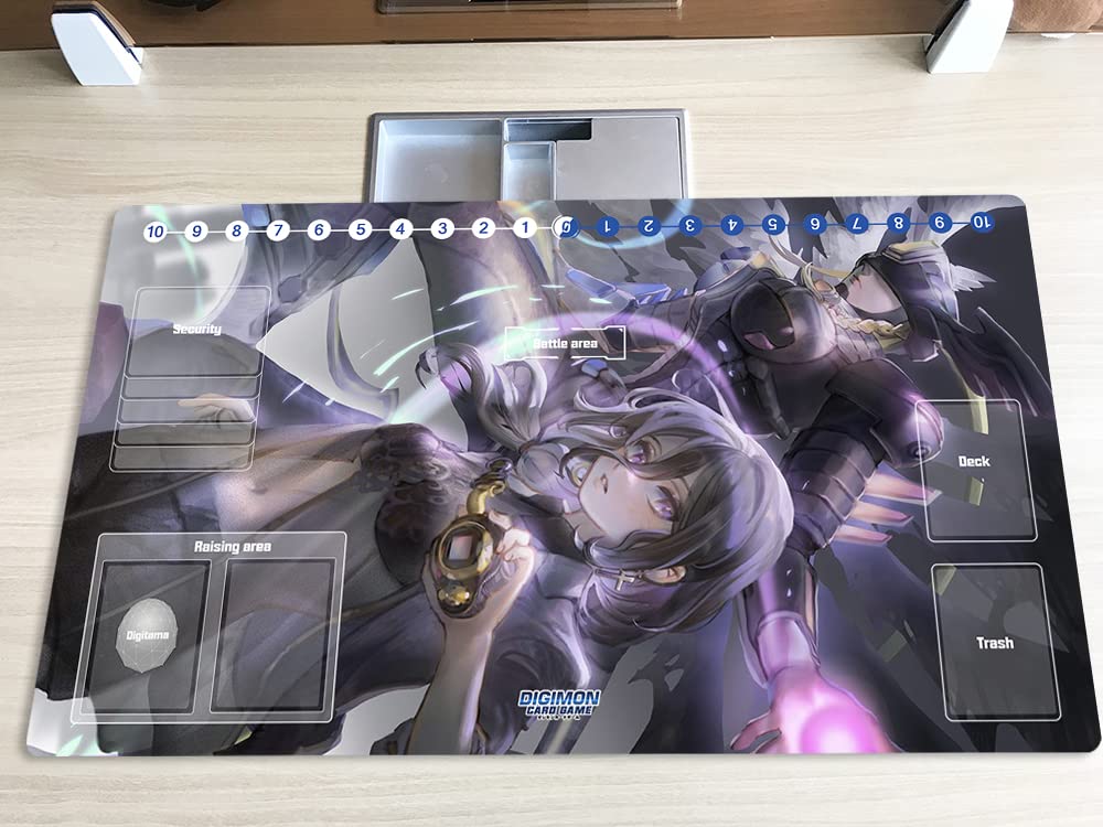 Amazon.com: New Mlikemat Playmat Digimon DTCG Mat Mastemon TCG CCG OCG  Trading Card Game Mat with Zones + Free Bag (ZD002-862-SM) : Toys & Games