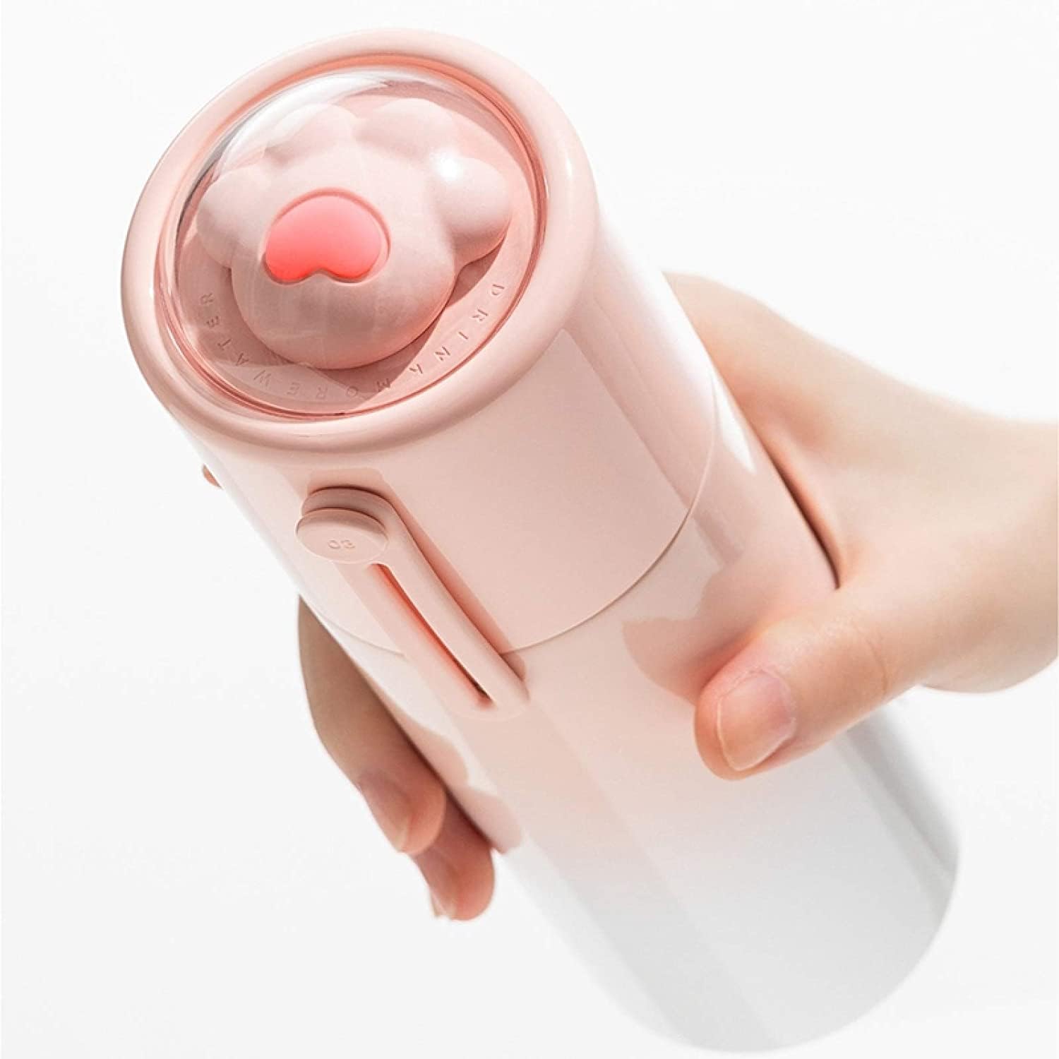 Butelka,Szczelna Kubki Termosowe Ze Stali Nierdzewnej Smart Chargeable Cartoon Cat'S Claw Termos Usb Podróżne Kubki Do Kawy Napoje