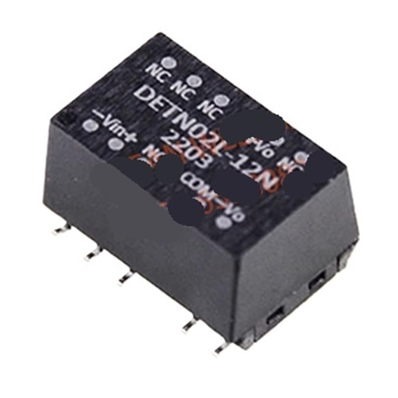 Convertisseur CC-CC 2 W DETN02L-15N régulé pour alimentation industrielle