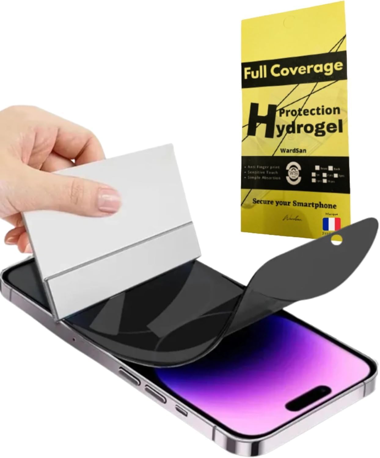 Hydrogel Privacy Screen Protector for iPhone 17 Pro Max – Anti-Spy – High Privacy – Flexible TPU – Bubble-Free – Case Friendly – Data Protection – Not Tempered Glass