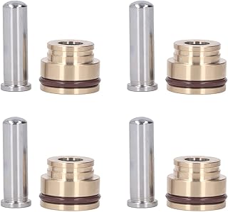 Walking Joystick Control Valve, 4Pcs Joystick Button Control Valve Pusher Excavator Accessory Kit for, Hydraulic Directional Control Valves