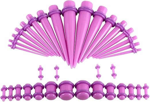 Grewod Écarteur Acrylique 2MM Ecarteur Oreilles Acrylique Plug