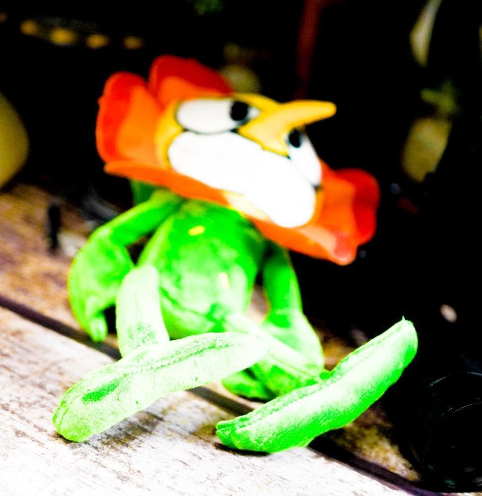 Amazon.co.jp: キャグニーカーネーション ぬいぐるみ カップヘッド