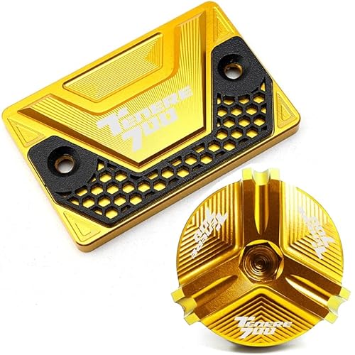 Para YAMAHA TENERE 700 Tenere700 XTZ T700 2019-2023 Tampa do fluido do freio dianteiro Tampa do plug