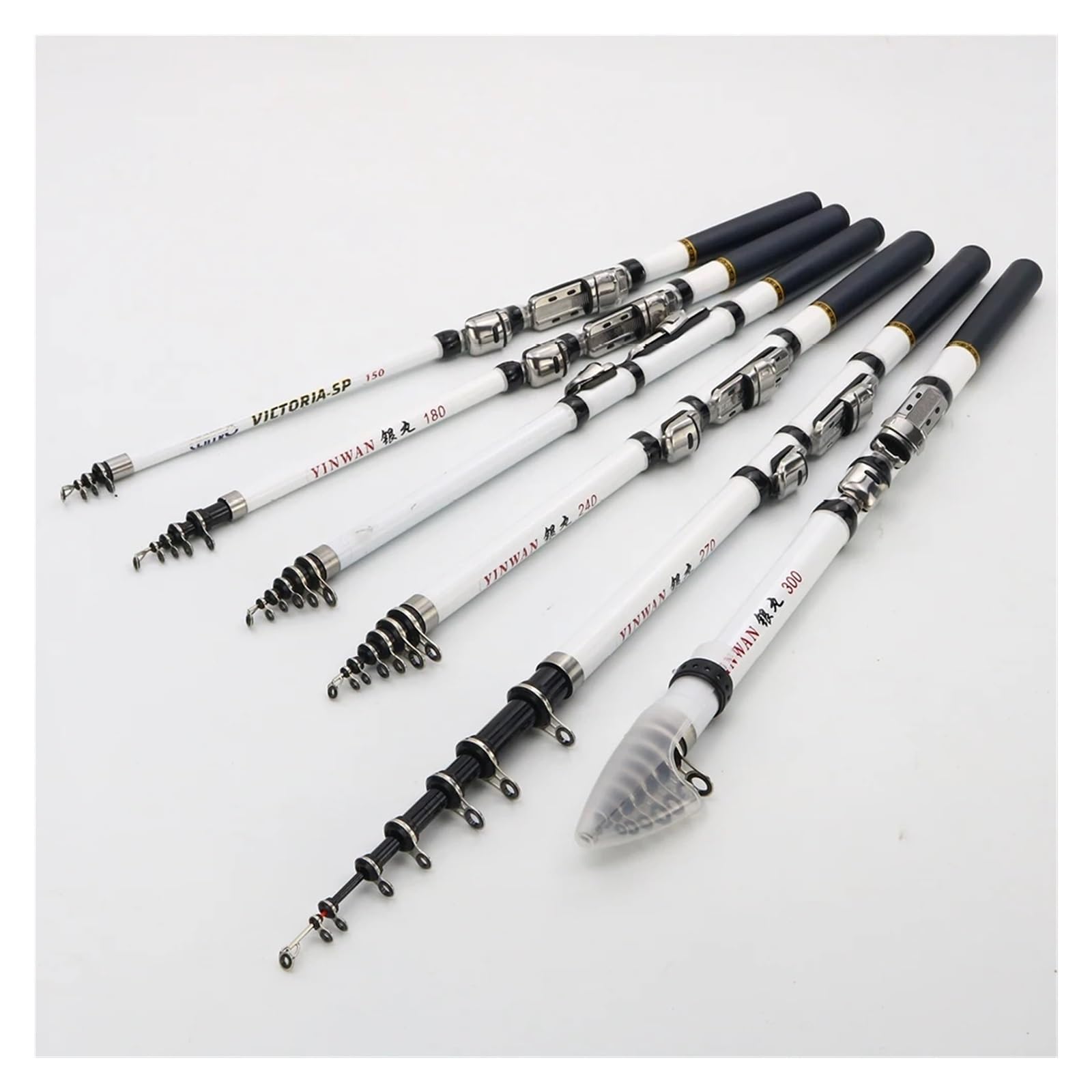 Canna da Pesca Canna Da Pesca Alla Carpa 1.5M-3.0M Feeder Portatile Leggero Telescopico In Fibra Di Carbonio Duro per Acqua Dolce e Salata