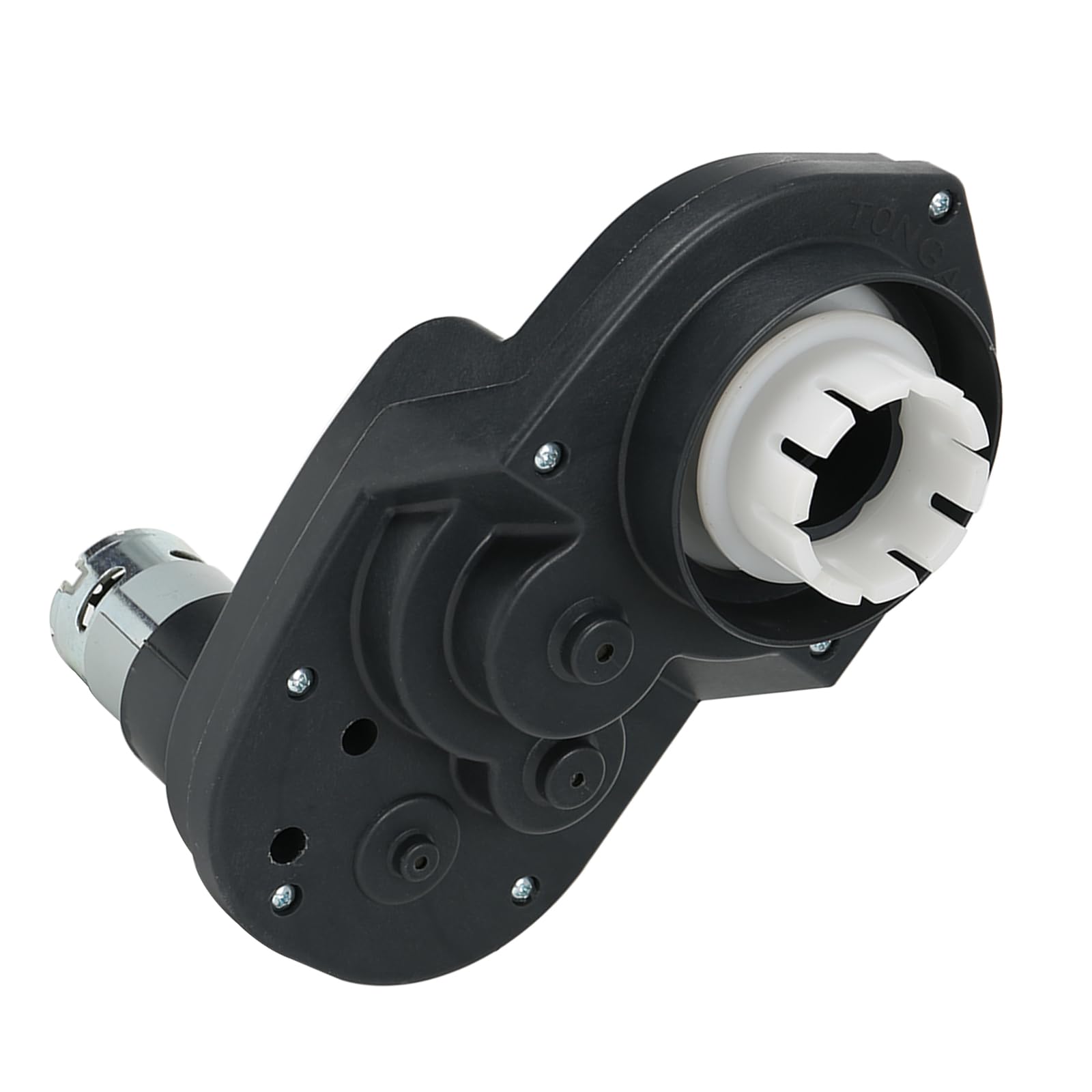 Motor de alta velocidad, 12 V 35000 RPM RC Auto Transmisión, motor de transmisión eléctrico, motor de transmisión de alta velocidad para niños Paseo eléctrico en piezas de juguete de coche