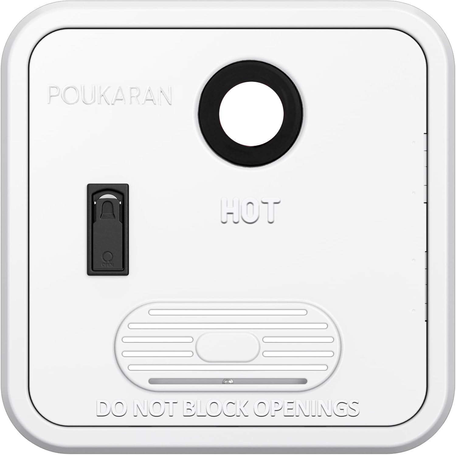 Poukaran 15 x 15 Inches RV Water Heater White Door - Only Door Kit for Poukaran RV Tankless Water Heaters, Water Heater not Included 15"x15" White door