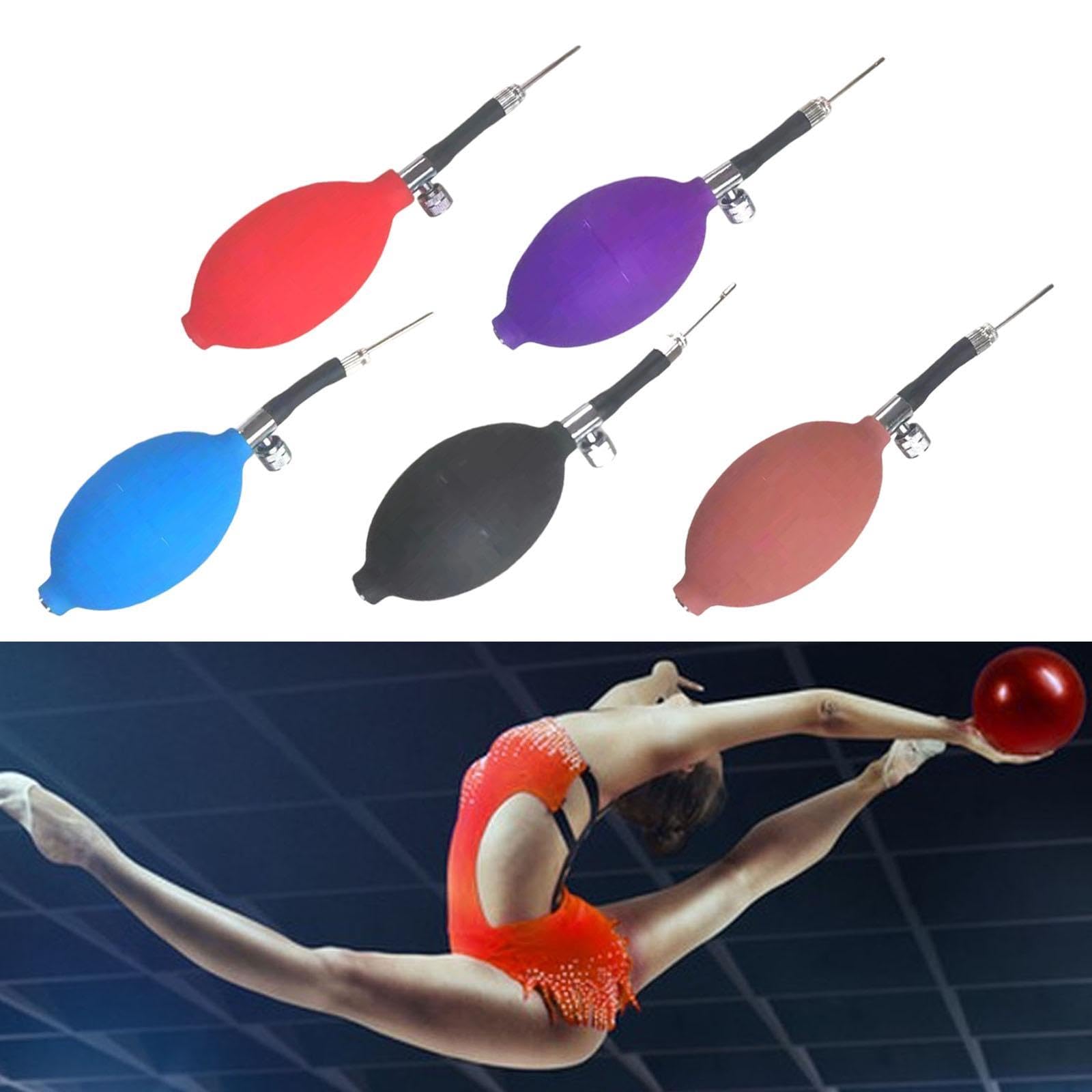 Artistic Gymnastics Ball Pump Air Inflatable Hand Pump for Volleyball Soccer red-image-14