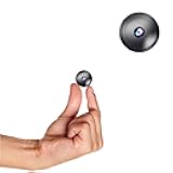 Only 0.9 inch! Hidden Camera with Audio/Video. Mini Small Camera. Spy Hidden Cameras for Home Indoor Use Spy Cam with Night Vision and Motion Detection Baby Monitor Small Mini Wireless Outdoor