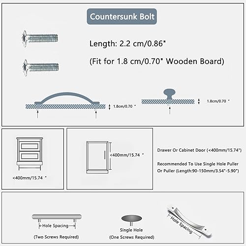 Miniatura 9 de Paquete de 5 manijas de gabinete de aleación de zinc, orificios centrales de 5 pulgadas (5.039 in) de cerámica blanca, tiradores de cajones para