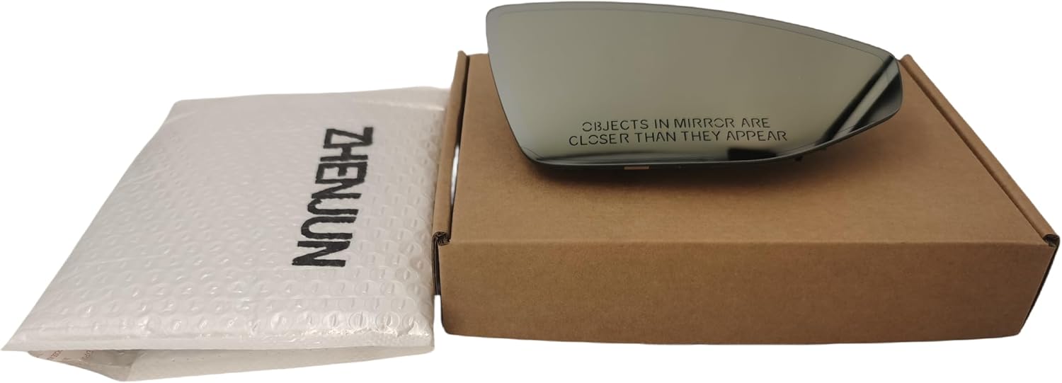 Passenger Side Rearview Mirror Glass Replacement For Audi A6 S6 S7 A7 A8 S8 C8 (2019-2024),Heated,Autodimming,W/Backing Plate(RH),Compatible With OE AU 1325107,4N0857536G.