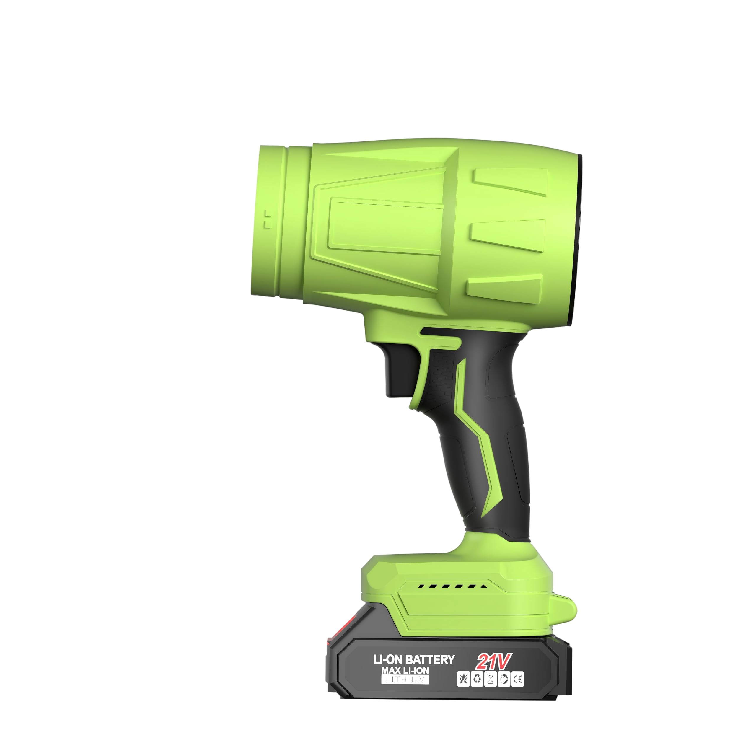 Photo 1 of **FOR PARTS ONLY**BATTERY WORKS FINE** 990,000 RPM 21V Cordless Leaf Blower with 2×6.0Ah Batteries - Handheld Electric Blower for Patio Cleaning, Car Drying, Leaves and Dust,Universa,Gifts for Men Husband Father