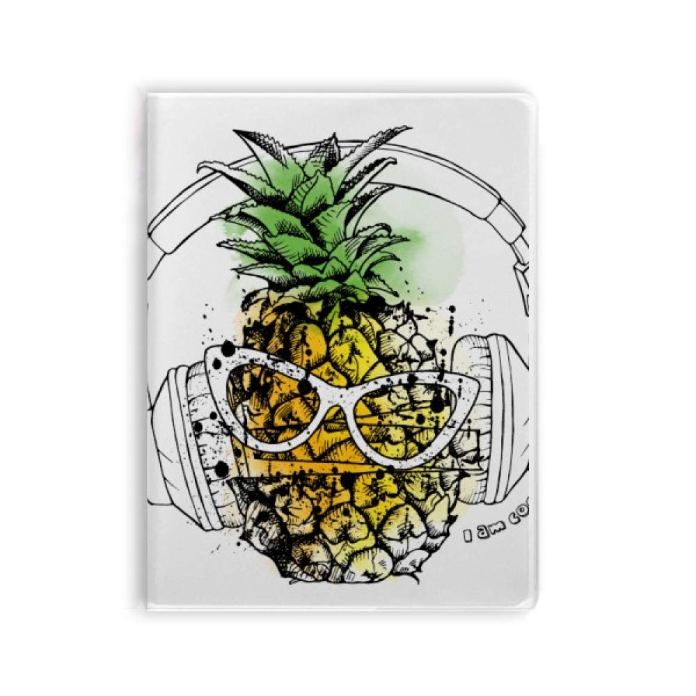 Carnet de notes ananas souple idéal pour vos recettes et voyages