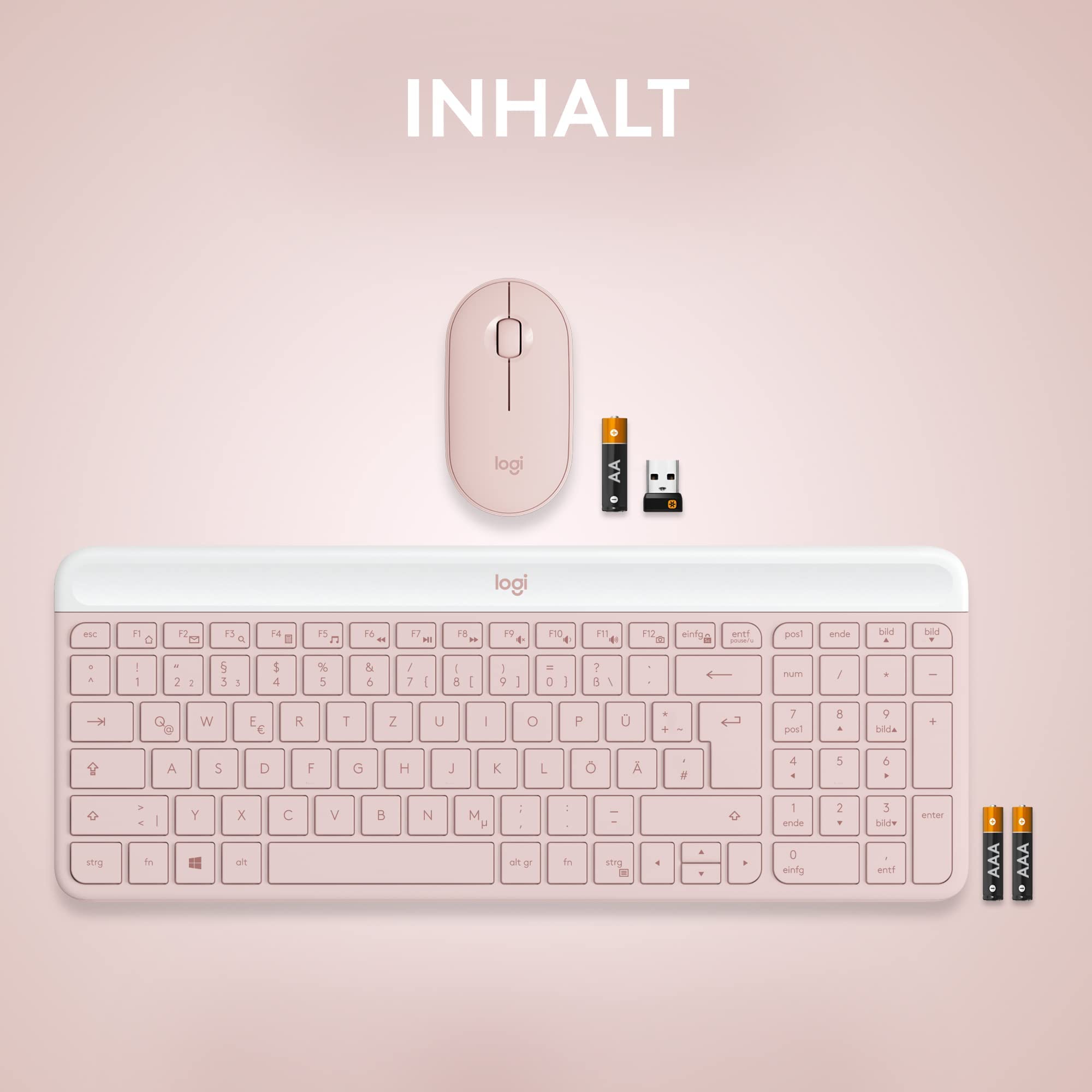Logitech MK470 Delgado Combo - DEU QWERTZ