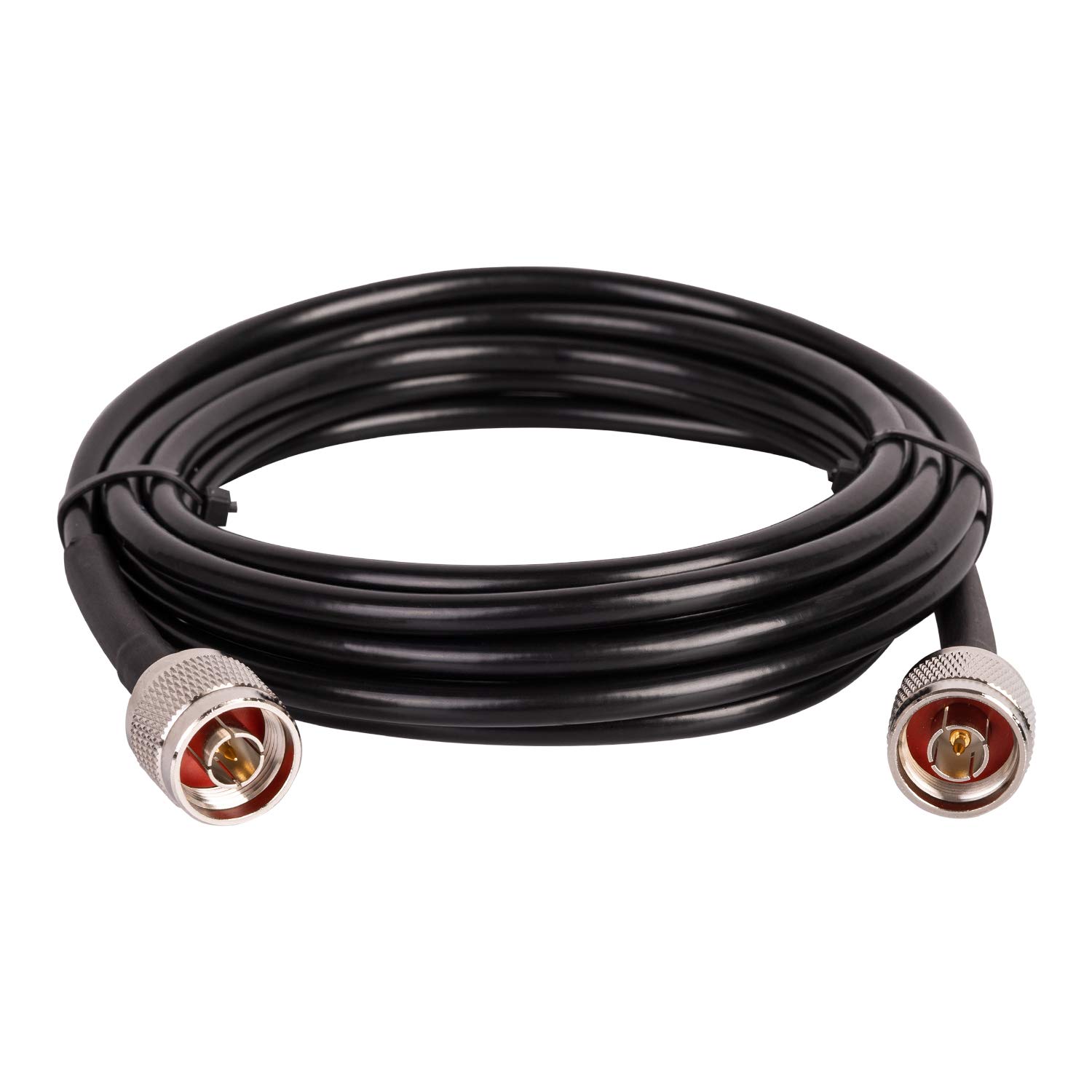 XRDS RF KMR240 10 ft, 50 Ohm Low Loss Coax N Male to N Male Connector Extension Cable for 3G/4G/5G/LTE/GPS/WiFi/RF/Ham/Radio to Antenna or Phone Signal Booster Use (Not for TV)