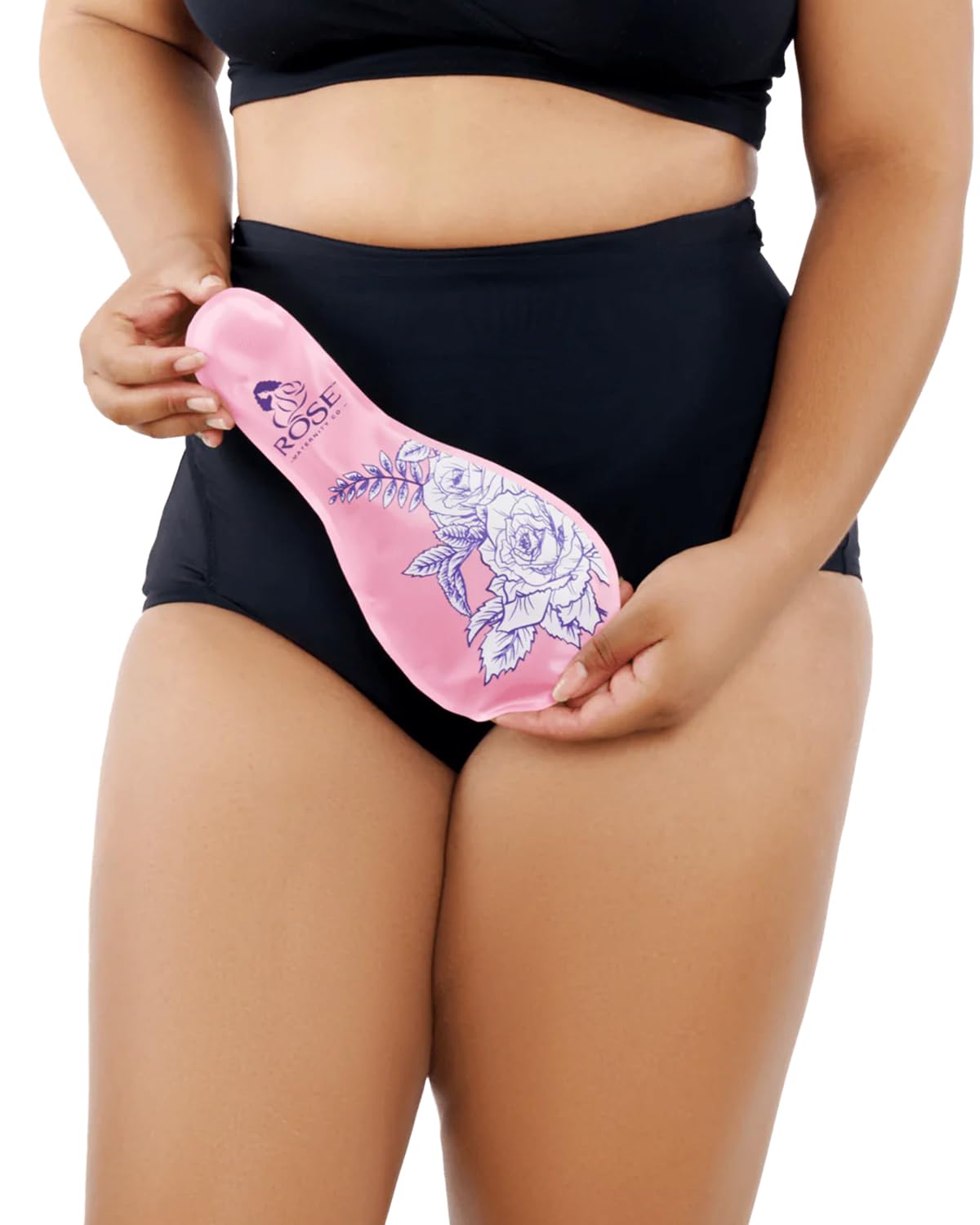 RoseRelief Postpartum Recovery Dynamic Duo Underwear SoothingPetals Postpartum Ice Heat Pack 2-Piece Set