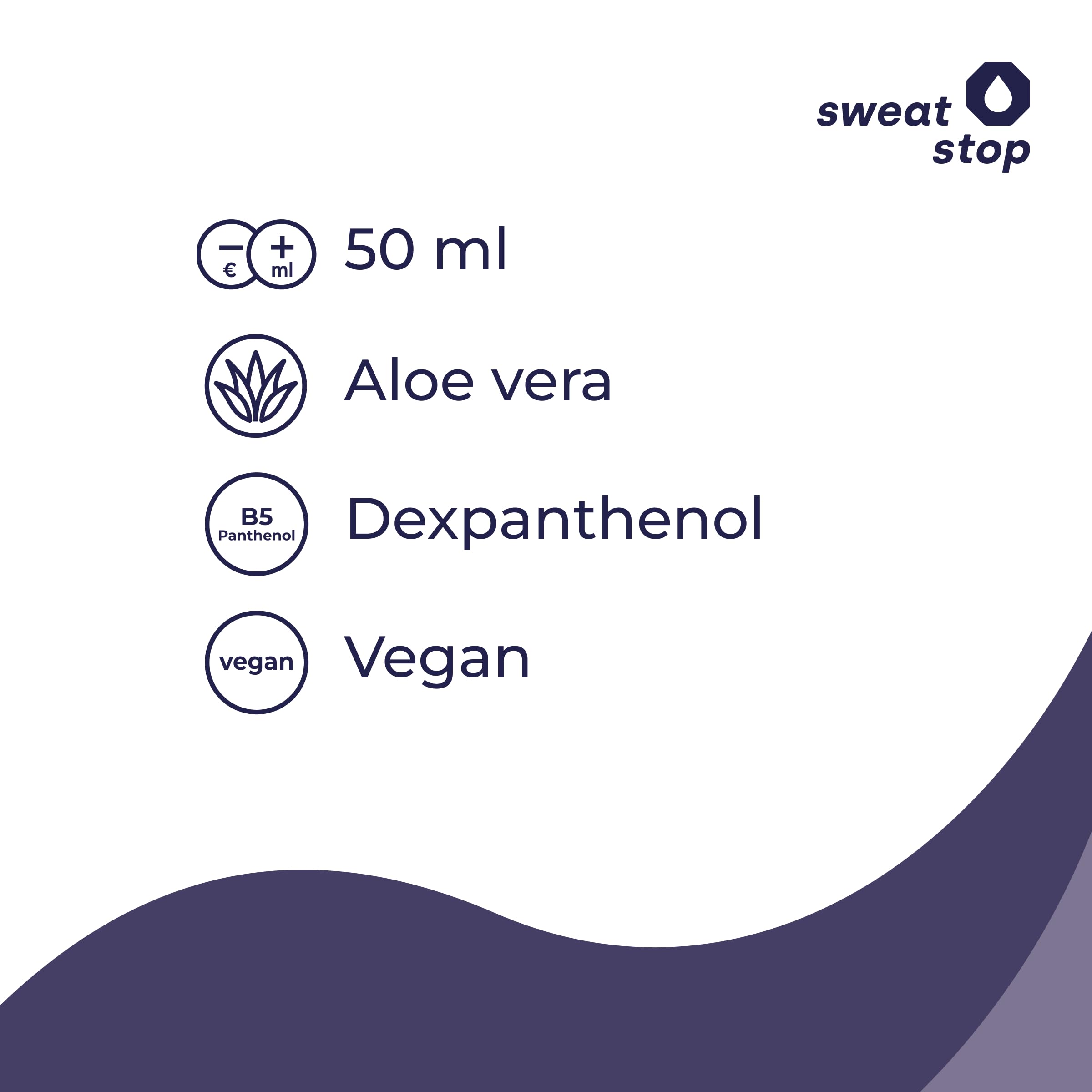 SweatStop® Aloe Vera Forte plus Roll-On