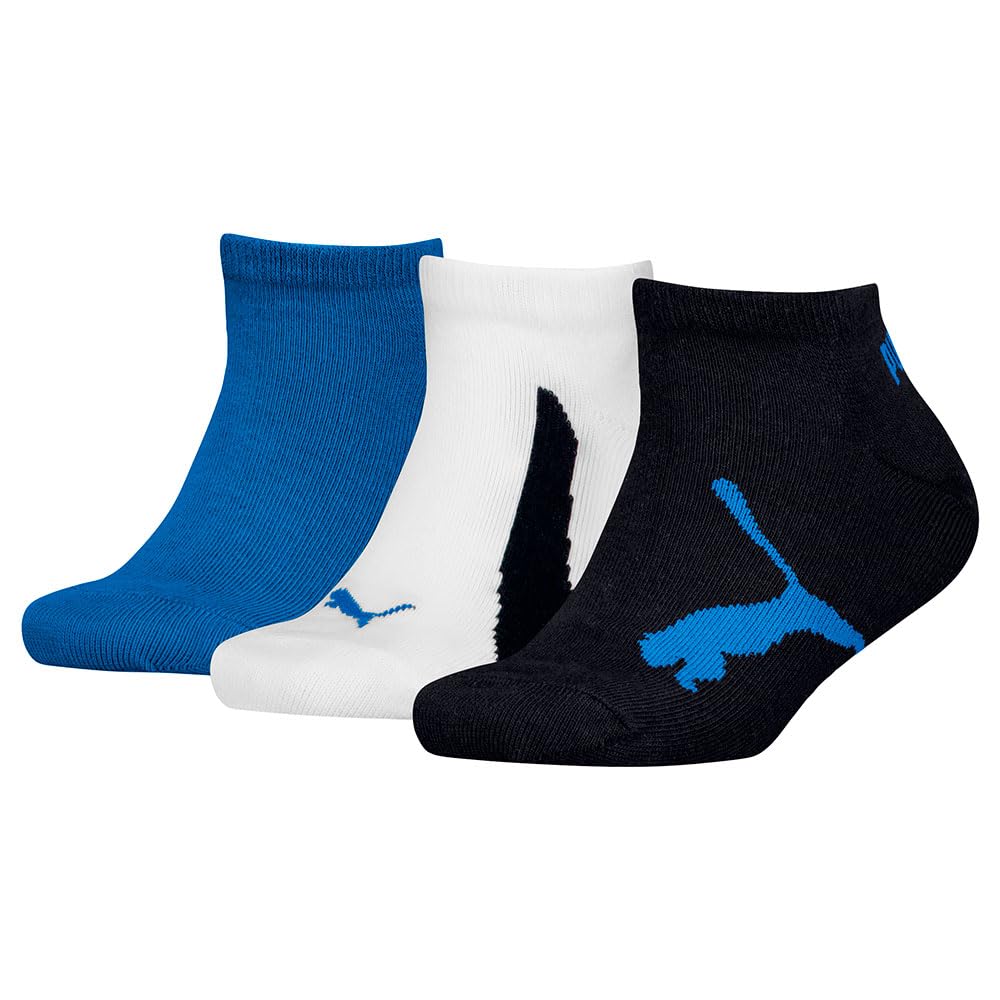 PUMA Skarpety dziecięce, uniseks, Granatowy, biały, mocny niebieski, 31/34 EU