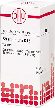 DHU Stramonium D 12 Tablets Pack of 80 Tablets
