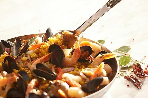 Miniatura 2 de All-Clad Herramientas de cocina de acero inoxidable de la especialidad de la cuchara ranurada de la cocina, cocina Hacks plata