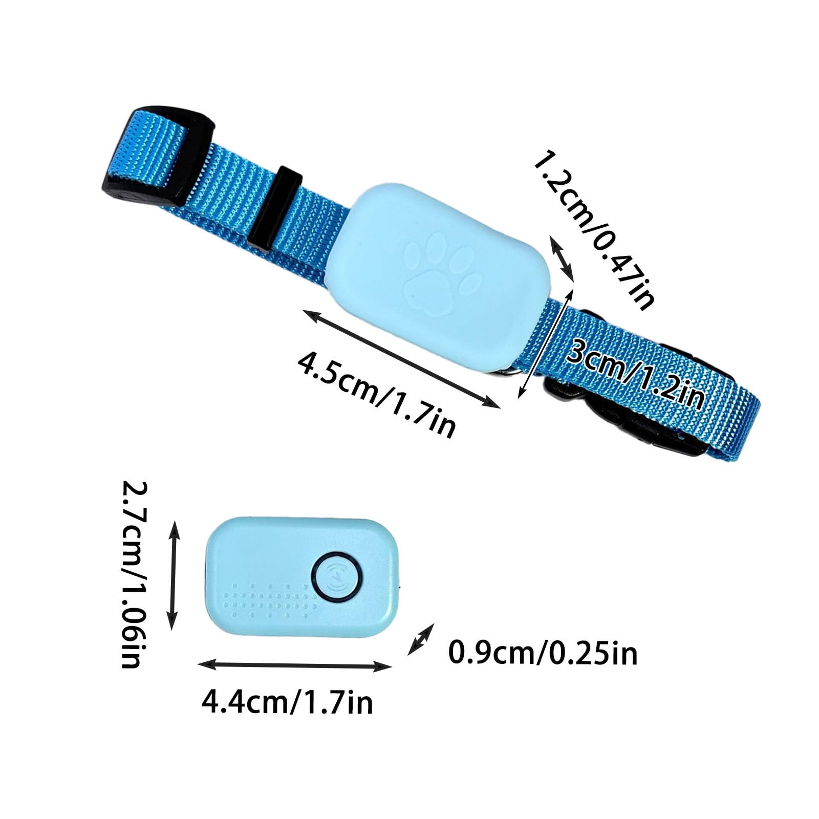 Chat Tracker,Collier GPS Chat Chien,Traceur GPS C Hat