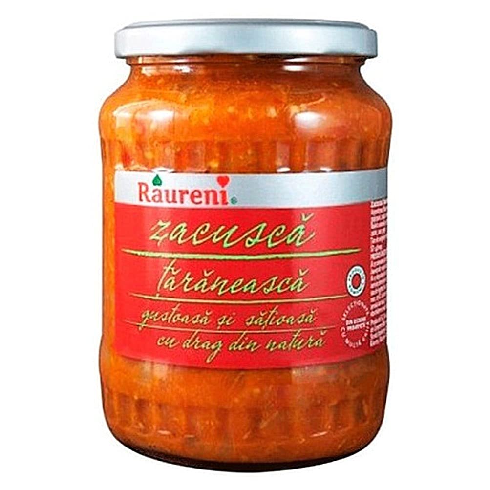 Raureni Zacusca Taraneasca (Peasant Style Zacusca) - 700 g