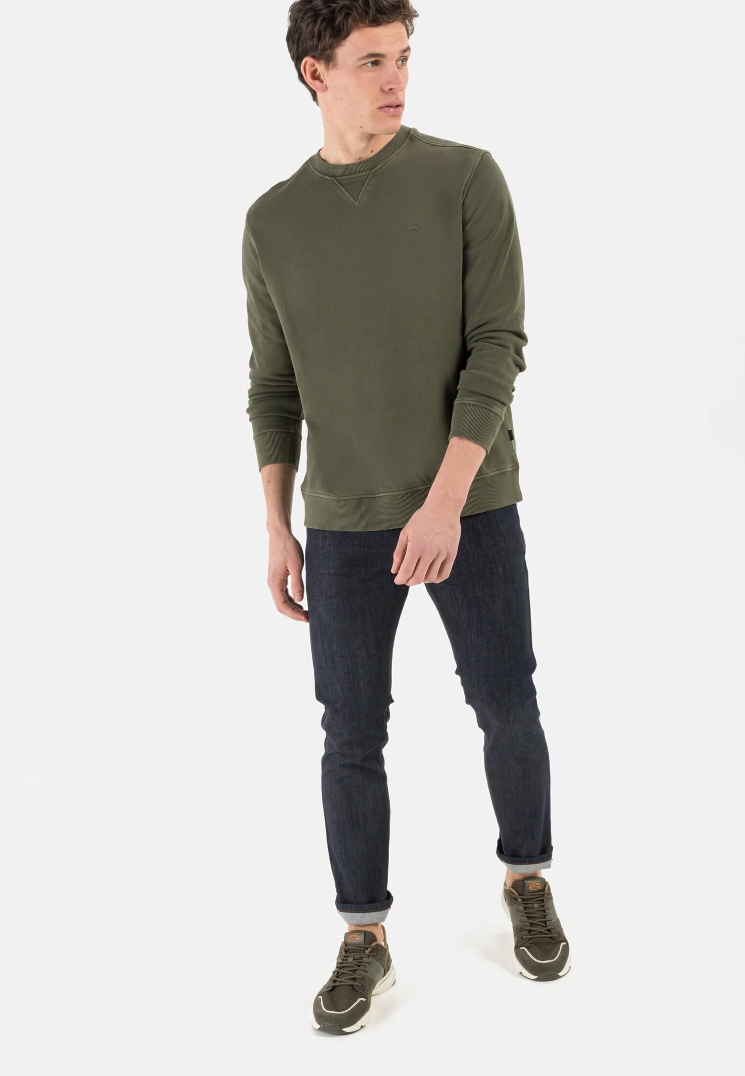camel active Herren Herren Madison Jeans in Slim Fit – Cotton Mix – Stretch