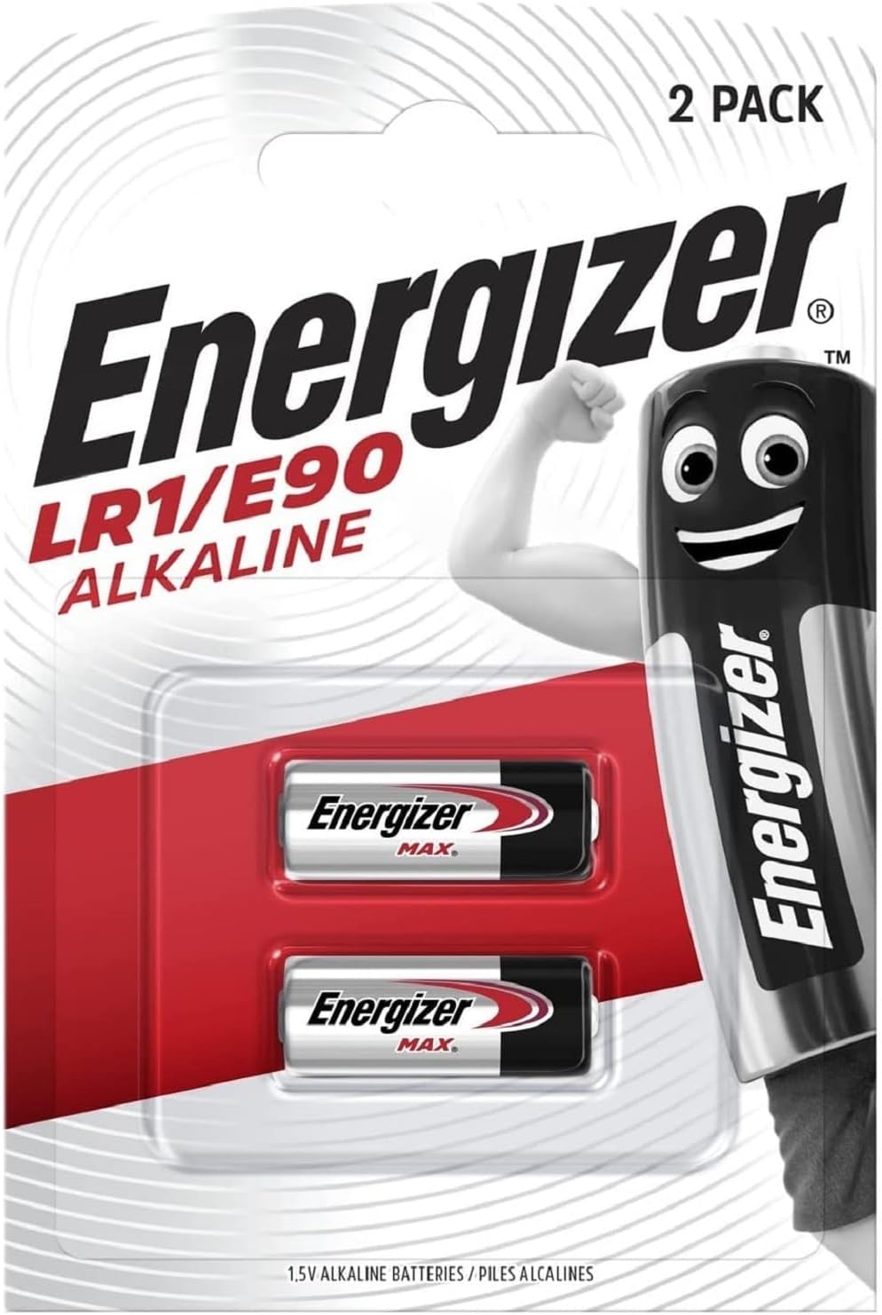 Energizer LR1 E90 Alkaline Batteries (Twin Pack)