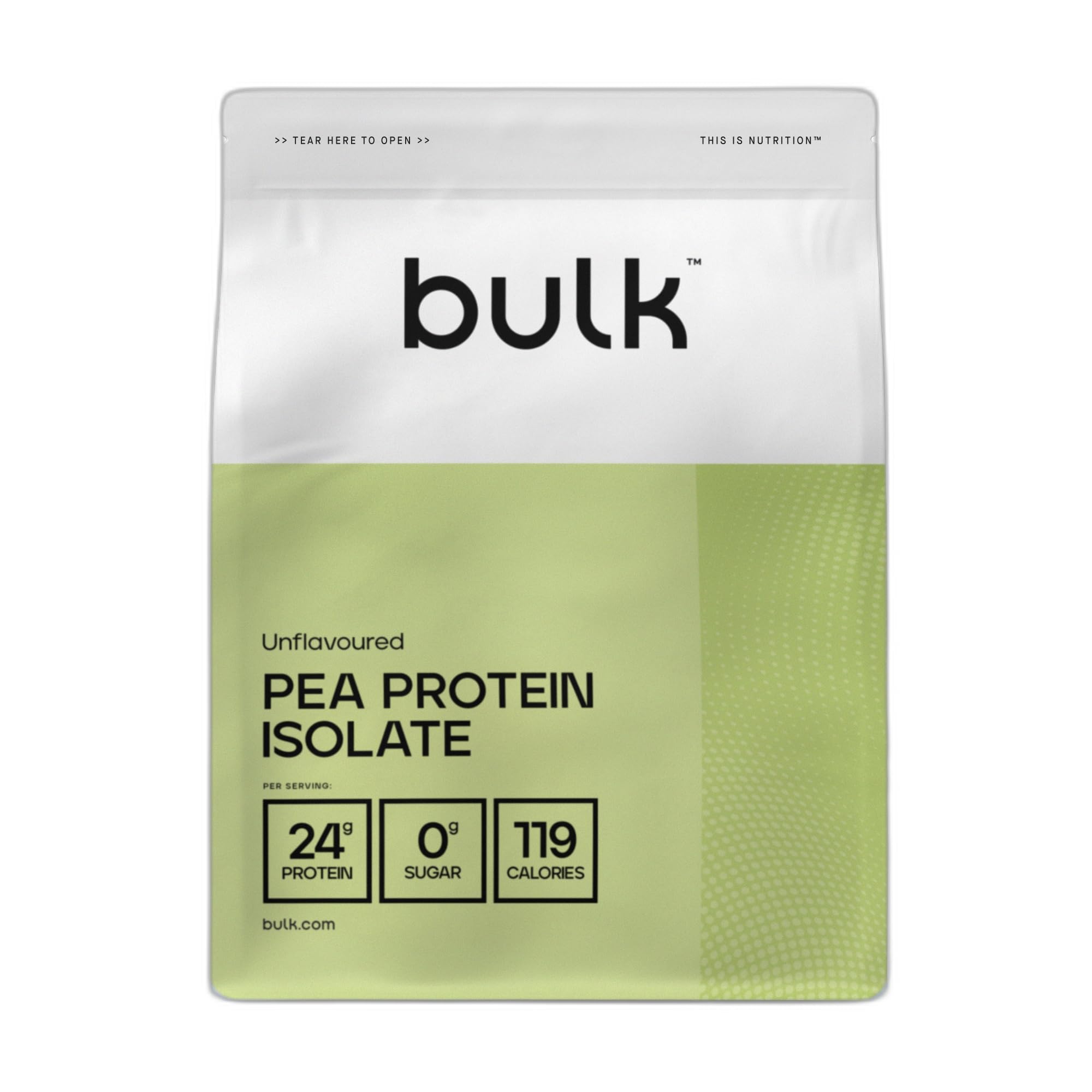 Bulk Pea Protein Isolate Powder, 2.5 kg