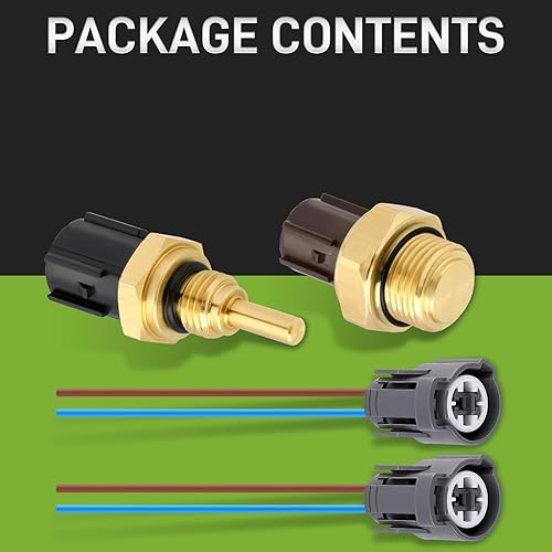 Miniatura 7 de Sensor de temperatura del refrigerante con conector de sensor de temperatura del refrigerante compatible con Honda Civic Compatible con Isuzu Oasis