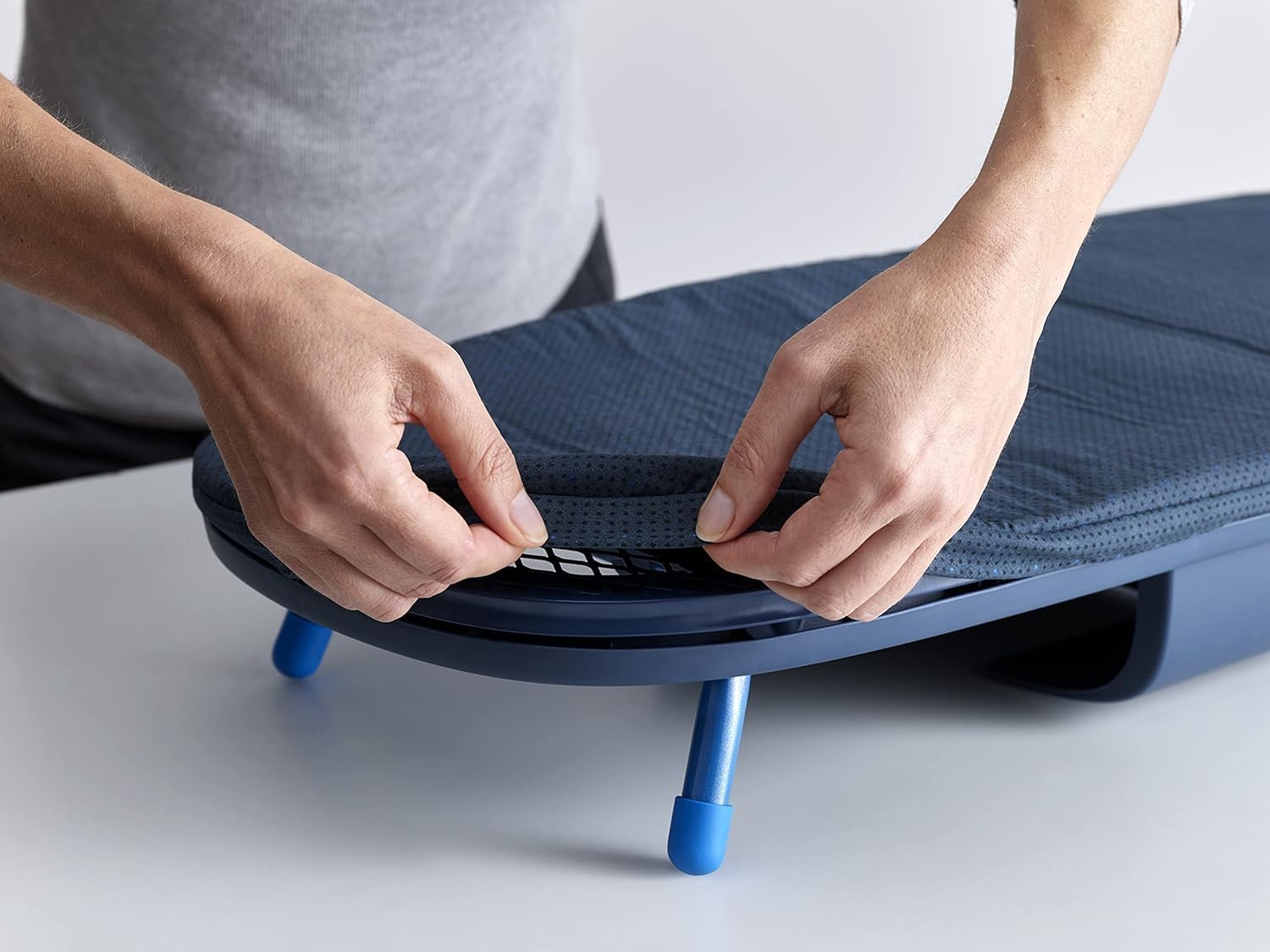 Condition photo showing New/Like New for Joseph Joseph Pocket Plus Advanced Ironing Board Cover, for use with Pocket Plus Ironing Board Plus Black/Blue