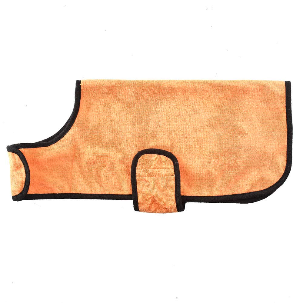 Serviette de Bain Absorbant à de Microfibre, Peignoir pour Chien Serviettes de Bain Manteau de Séchage pour Chien