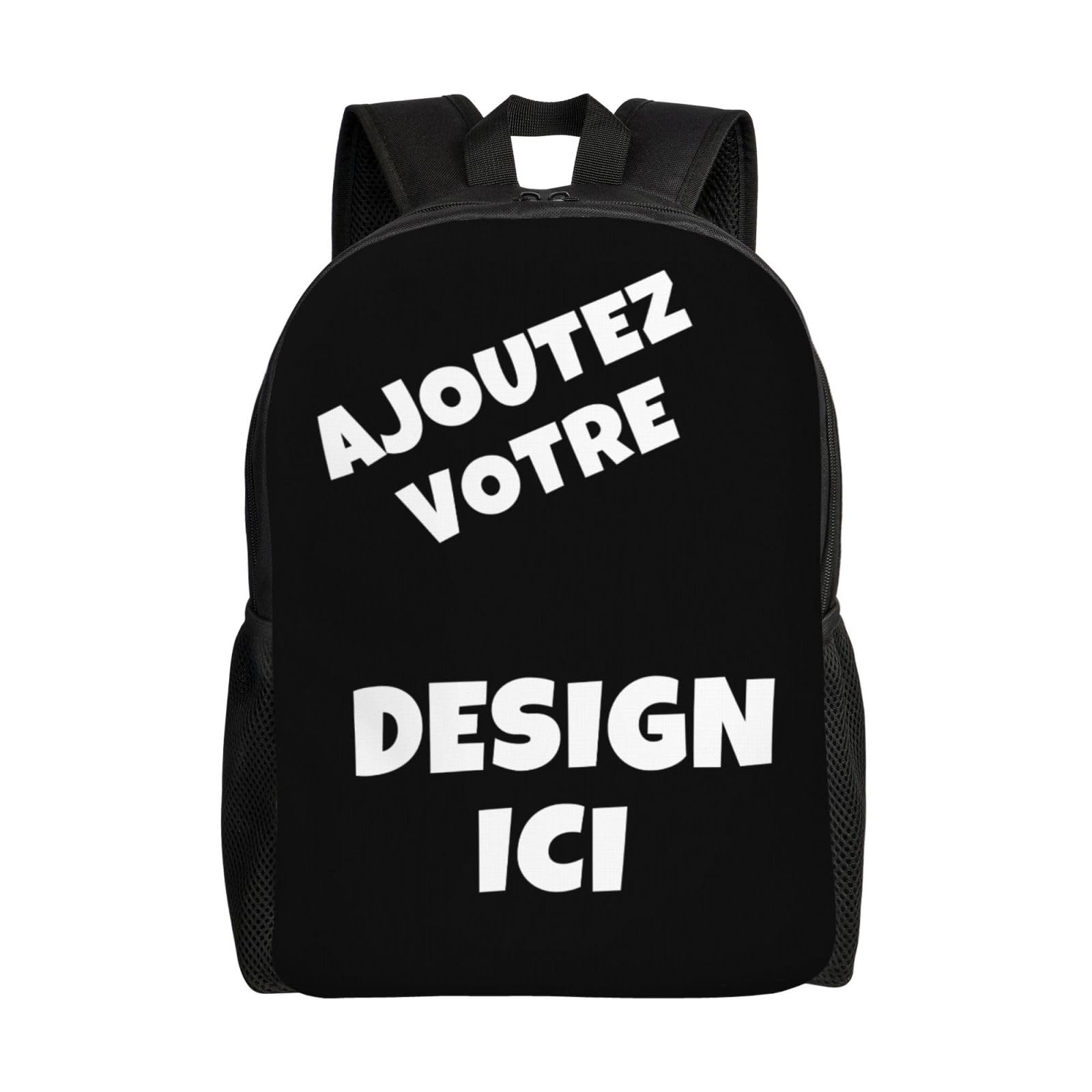 Cartable Personnalisable Sac Personnalisée Avec Photo Texte Sac a dos Garçons et Filles Personnalisé Choisissez votre Image cartable idéal pour l'école ou le sport