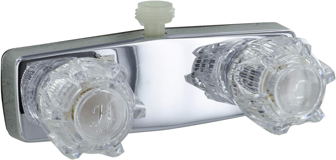 Valterra LLC Phoenix Faucets PF213321 Two-Handle 4" Shower Valve with D-Spud - Brass, Chrome