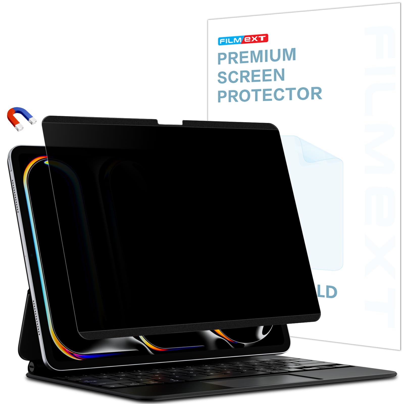 Magnetic Privacy Screen for iPad Pro 13 inch M5 2025/M4 2024(8th/7th Gen)