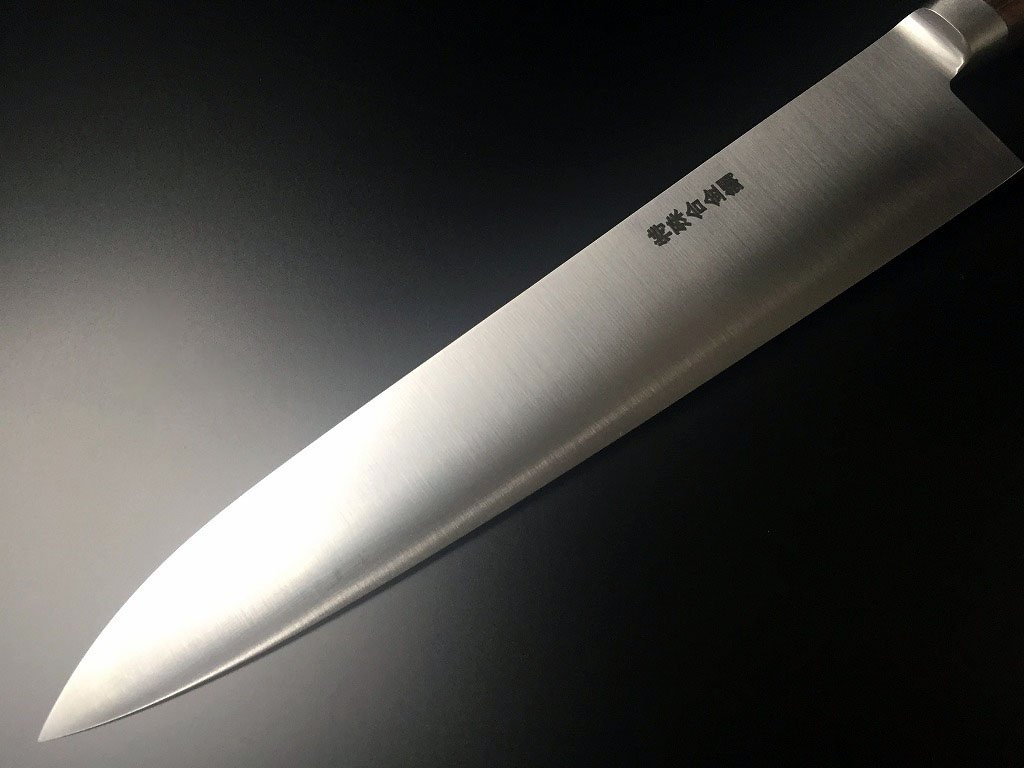 Amazon | 有次 包丁 牛刀 240mm 超合金鋼 築地 ARITSUGU 柄 鞘付 名
