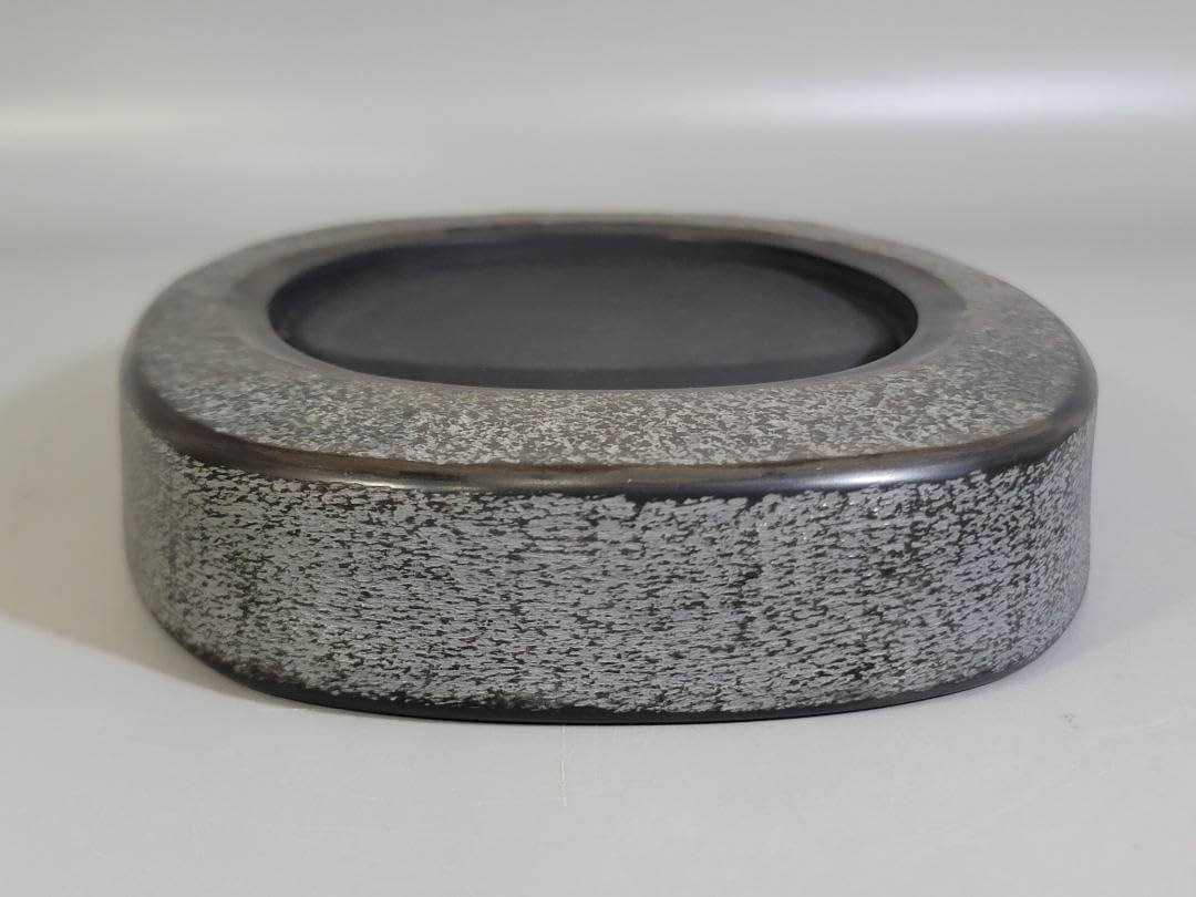 長崎県対馬若田硯 源照作 共箱 DT446.075sz