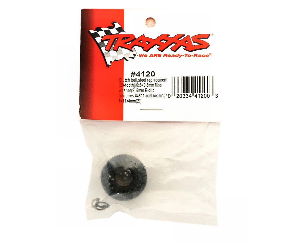 Amazon.com: Traxxas 4120 20-T Steel Clutch Bell : Toys & Games