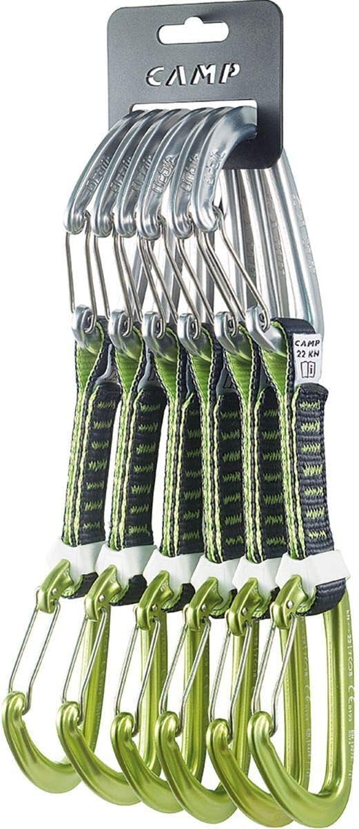 Camp USA Orbit Wire Express KS Quickdraw - 6-Pack Titanium/Green, 11cm : Sports & Outdoors