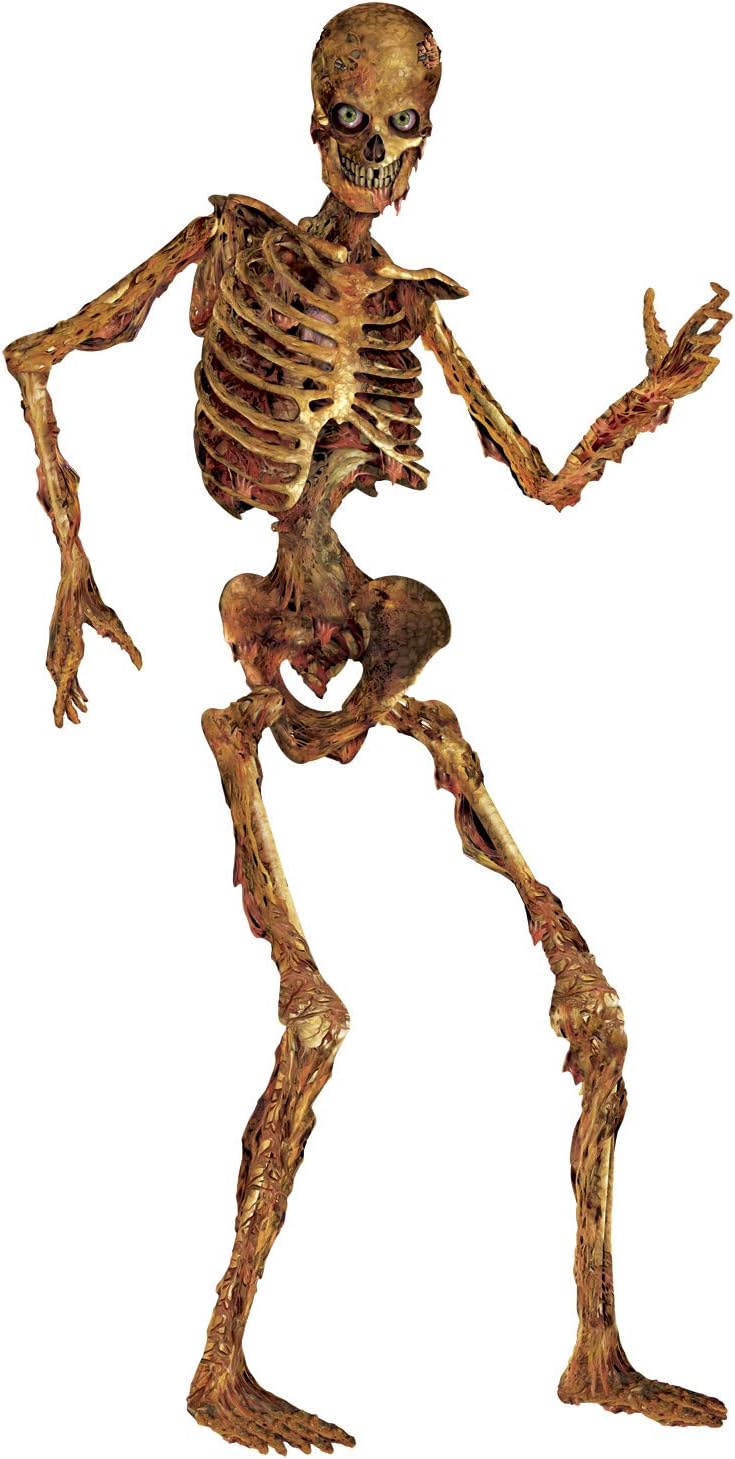 Beistle 00130 Jointed Skeleton, 6โ (Paper Cutout)