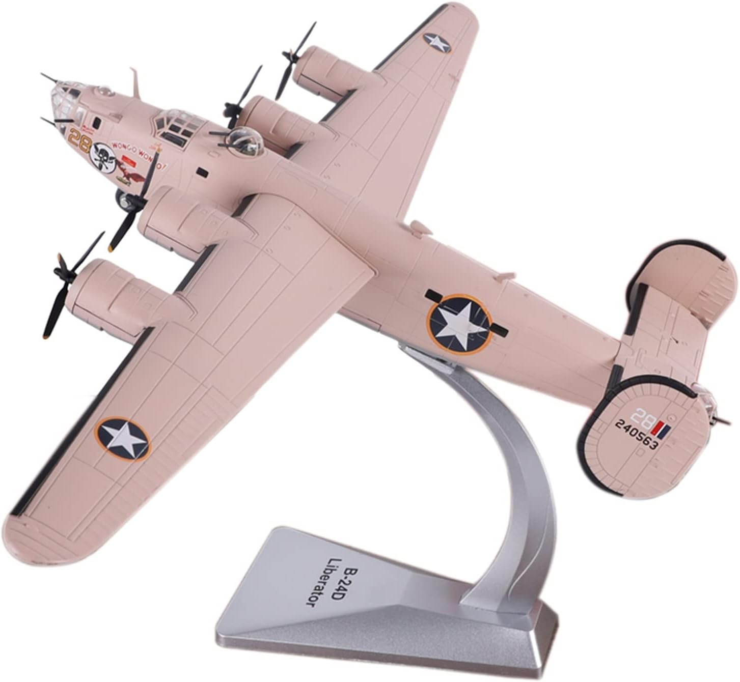 1 72 for American Classic B-24D Liberator Heavy Bomber Alloy Aircraft Model Hobby Playgame Kit