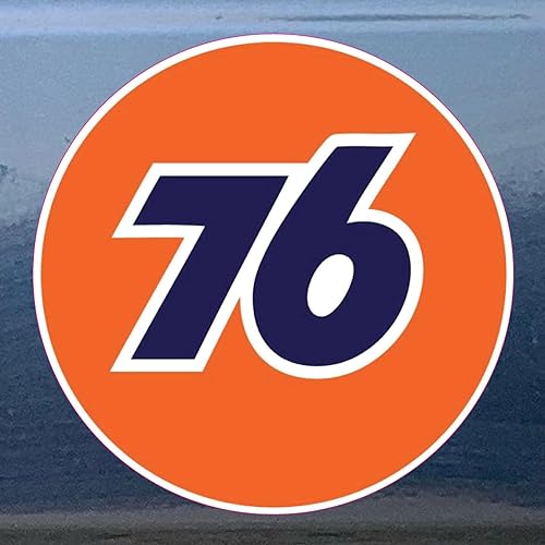 Miniatura 8 de Gas Station Racer 76 calcomanías  Diseño de carreras retro, vinilo ecológico, paquete de 2  0275  Mejora tu estilo con estas llamativas calcomanías,