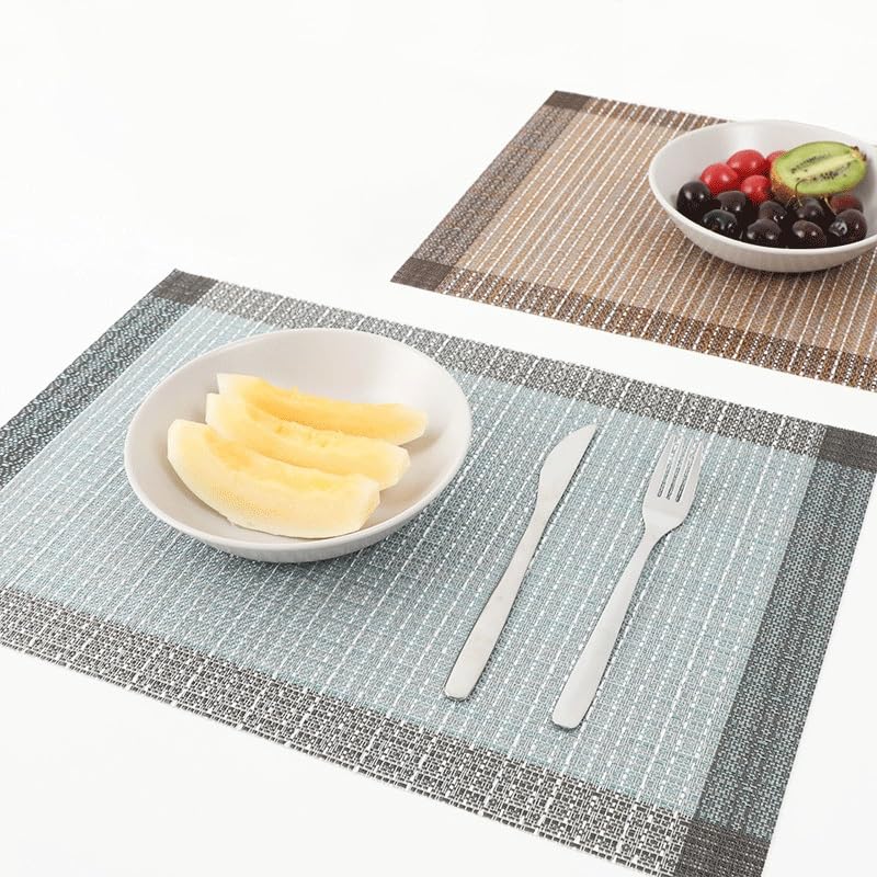 Set de table imperméable et isolant de style occidental pour hôtel