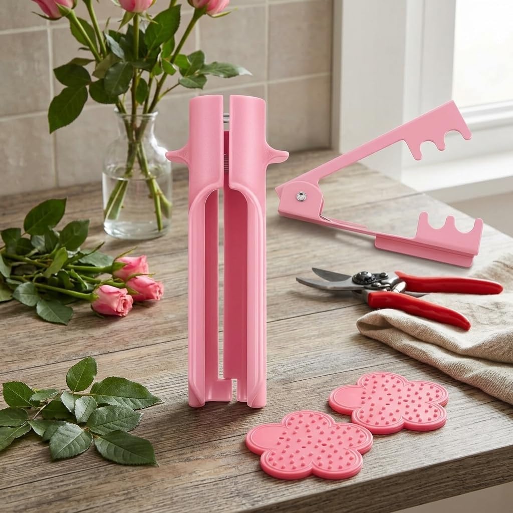 Rose Thorn Remover Tool Set 4 Pcs Flower Stem Cleaner Mixed image 2