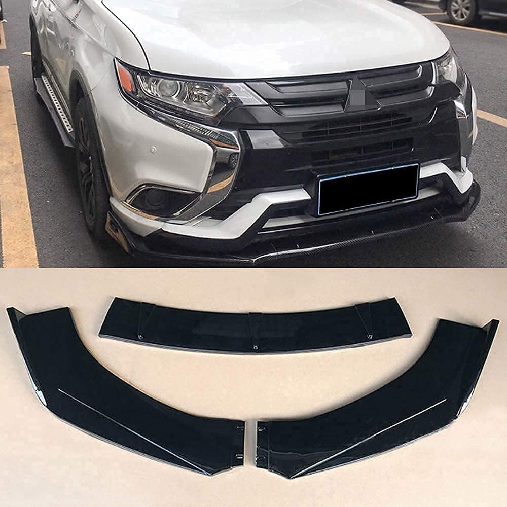 Pare-chocs avant lèvre pour Mitsubishi Outlander évite rayures spoiler